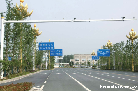 八角监控立杆