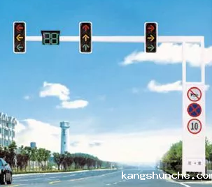 交通半框架信号灯杆