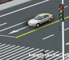 人行信号灯道路安装位置
